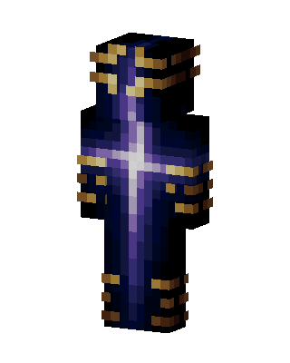 Void Priest skin, 3D preview
