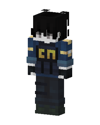 Blue Player Boy Minecraft blue skin