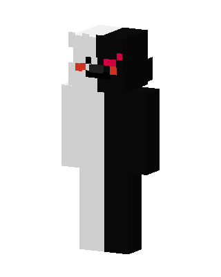 Black Villain Minecraft mob skin