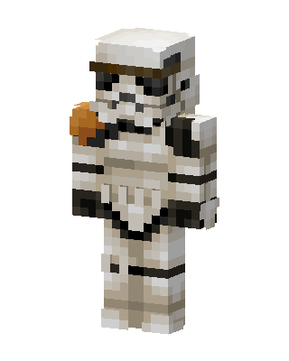 Sandtrooper skin, 3D preview