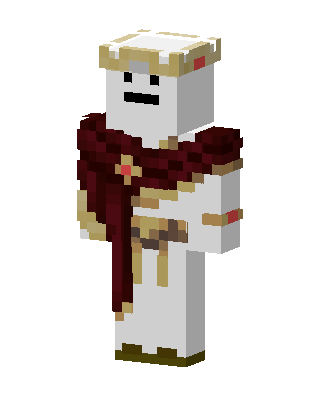 Crimson King skin, 3D preview