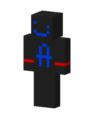 Black Villain Minecraft mob skin