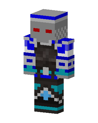 Blue Masked Villain Boy Minecraft skin