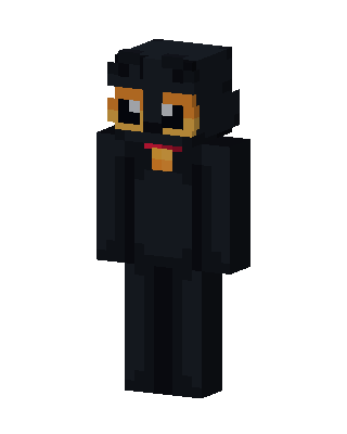 Cartoon Cat skin, 3D preview