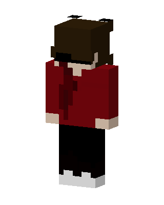 Red Player Boy Minecraft red skin