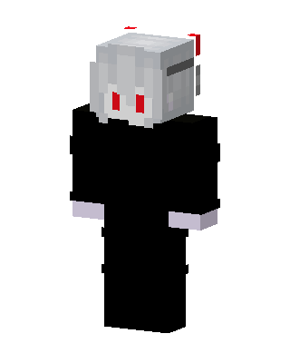 Black Robot skin, 3D preview