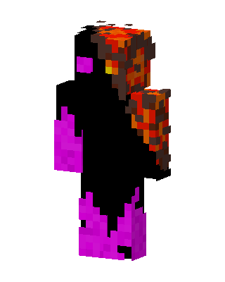 Magma Void Walker skin, 3D preview