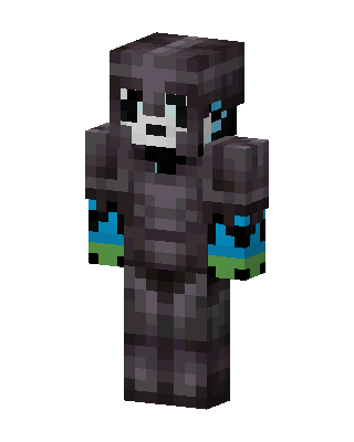 Gray Animal skin, 3D preview