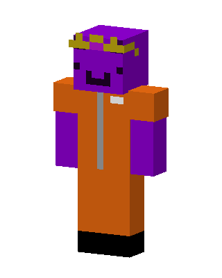 Purple Prisoner King Minecraft skin