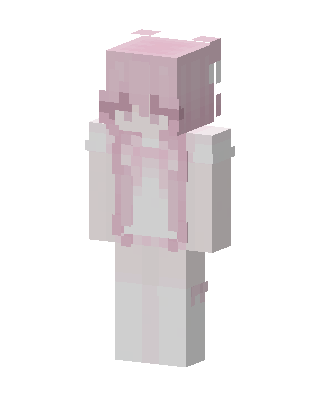Pink Angel skin, 3D preview