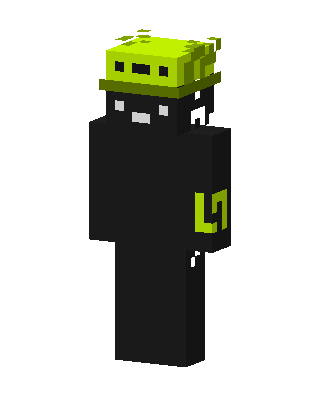 Toxic Slime Hat skin, 3D preview