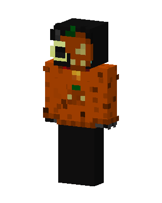 Pumpkin Headset Minecraft skin