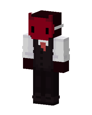 Black Hero Boy skin, 3D preview