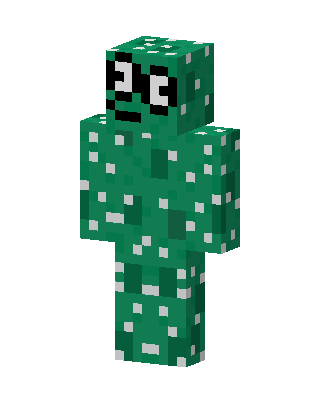Green Creeper Minecraft creeper skin