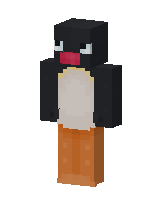Pingu skin, 3D preview