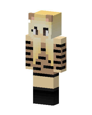 Tiger Girl Minecraft skin