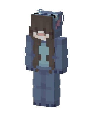 Stitch Onesie Girl Minecraft skin