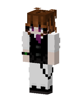 Magenta Tie Gentleman skin, 3D preview