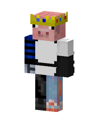 Technoblade skin, 3D preview
