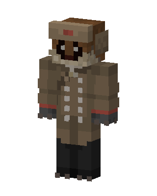 Soviet Winter Soldier skin, 3D preview