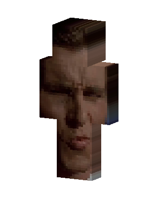 Stretched Face skin, 3D preview