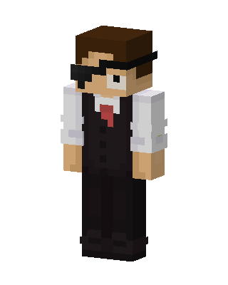 Eyepatch Gentleman skin, 3D preview
