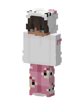 Hello Kitty Pajamas skin, 3D preview