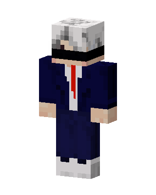 Blindfolded Agent Minecraft skin