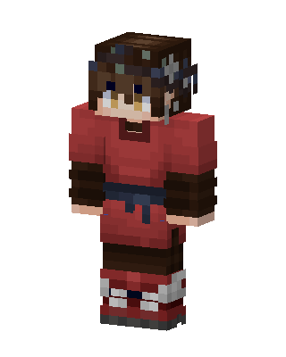 Red Ronin skin, 3D preview