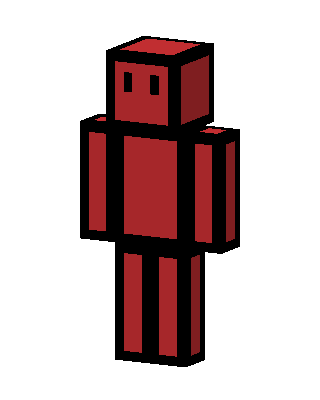 Red Mob Boy Minecraft red skin