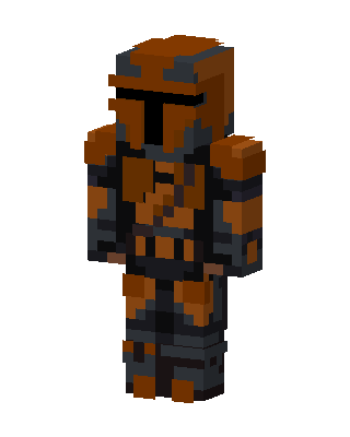 Mandalorian Warrior Minecraft skin