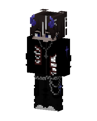 Black Hero Boy Minecraft anime skin