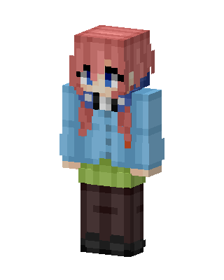 Miku Nakano skin, 3D preview