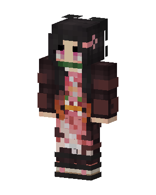 Nezuko Kamado skin, 3D preview