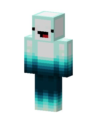 Derpy Ombre skin, 3D preview