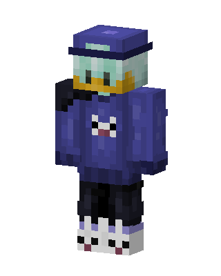 Blue Cop skin, 3D preview