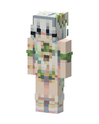 Moss Sprite skin, 3D preview