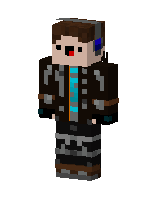Headset Gamer Minecraft skin