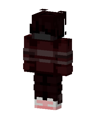 Crimson Hoodie skin, 3D preview