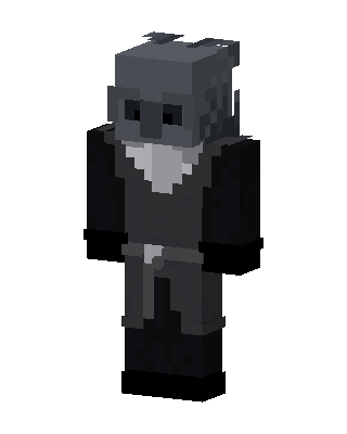 Gray Knight Minecraft skin