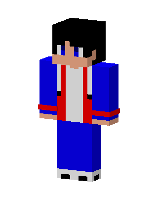 Blue Player Boy Minecraft blue skin