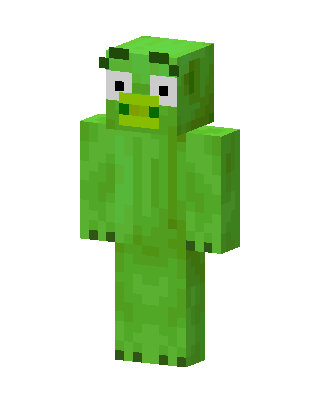 Green Bird Minecraft green skin