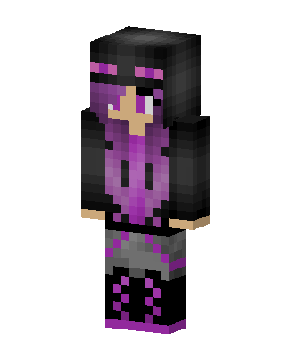 Enderman Girl Minecraft skin