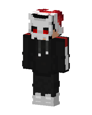 Crimson Oni skin, 3D preview