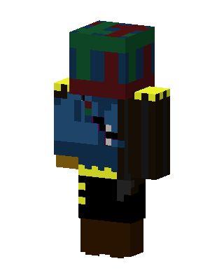 Blue Pirate Boy Minecraft skin