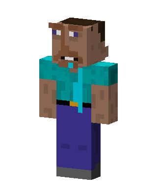 Derpy Steve Minecraft skin