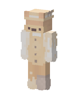 Cozy Bear Cub skin, 3D preview