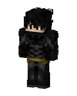 Batman skin, 3D preview