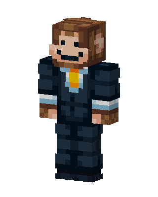 Suited Monkey skin, 3D preview