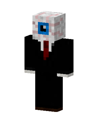 Black Suit skin, 3D preview
